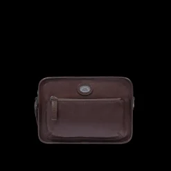 Tracolla in pelle uomo