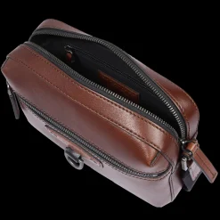 Tracolla in pelle uomo