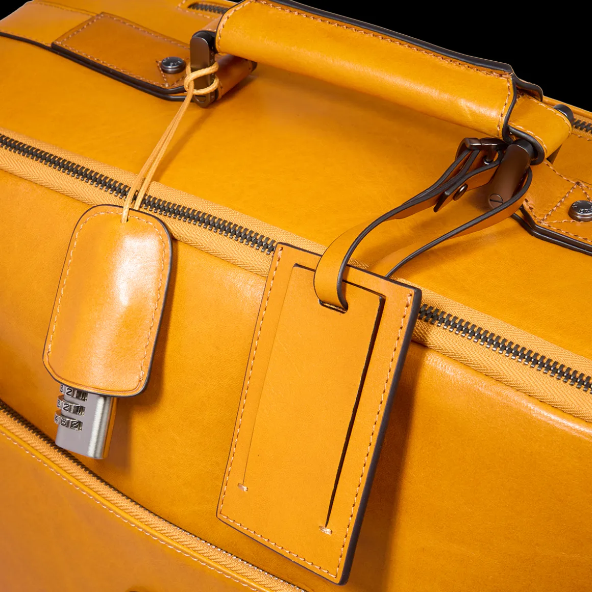 Trolley in pelle