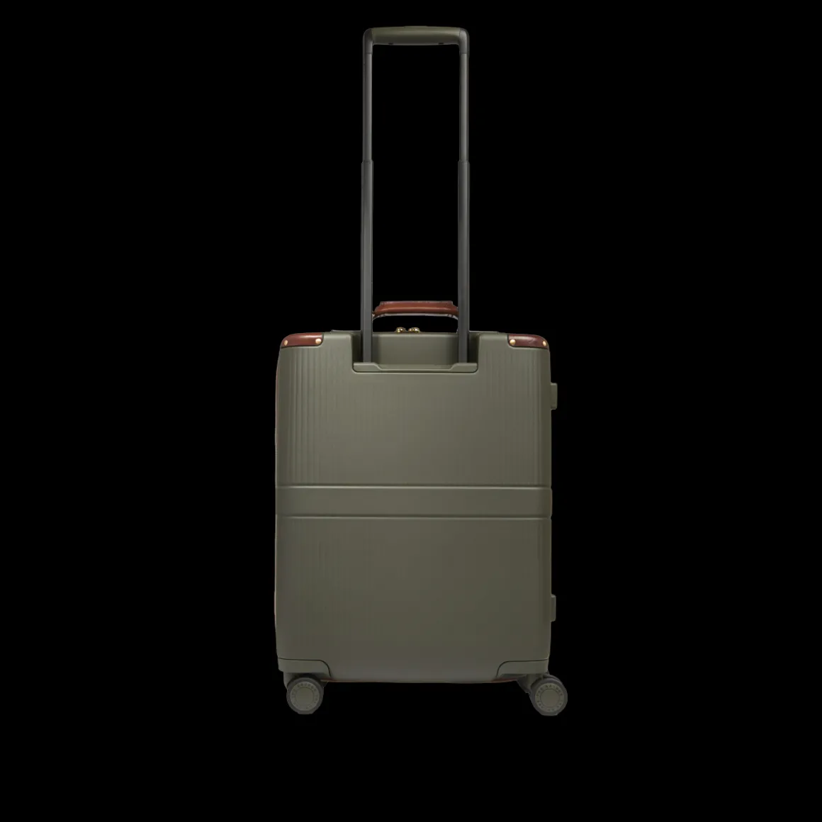 Trolley in pelle e policarbonato cabin