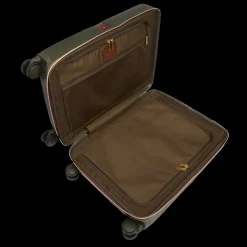 Trolley in pelle e policarbonato cabin