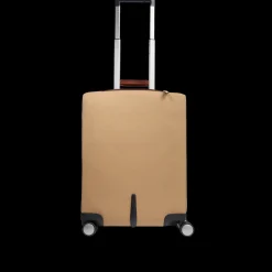 Trolley in pelle e tessuto