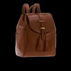 Zaino donna pelle con nappine