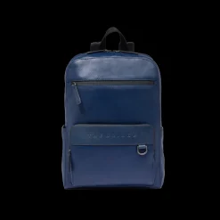 Zaino in pelle porta pc uomo