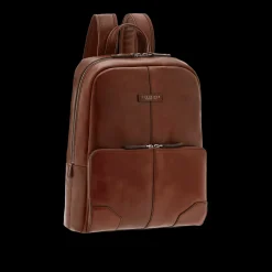 Zaino in pelle porta pc uomo una zip